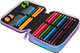Piórnik CoolPack Jumper 2 Star Night dwukomorowy z wyposażeniem 19.5 x 12.5 x 5 cm (5903686370007) - obraz 2