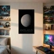 Постер Энцелад, спутник Сатурна, Enceladus, NASA, НАСА, космос, астрономия, A3 42×27 см (id7101) - изображение 2