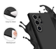 Чохол-бампер Silicone cover з мікрофіброю для Samsung Galaxy S25 Ultra(SM-S938B) - зображення 3