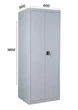 Шафа архівна металева LEVMETAL ШБМ 18 (1800х600х500х0.5) - зображення 1