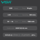 Набор для стрижки VGR 5 в 1 V-111, 9 насадок, LED display. Идеальное решение для домашнего ухода за волосами, бородой, усами и даже носовыми или ушными волосками. - изображение 5