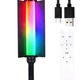 RGB лампа відеосвітло 60 см 25 Вт з пультом USB чорний LS-188 для фото та відео зйомки - зображення 9