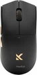 Ігрова ергономічна мишка MCHOSE K7 Ultra Black-Gold з RGB док-станціїю 8000Hz, 2.4G/Bluetooth/Кабель, PAW3950, 42000 DPI, Ultralight 59грам - изображение 2