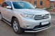 Передній захист ST008 (2010-2013, нерж) для Toyota Highlander рр - зображення 3