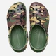 Мужские кроксы Crocs Classic Camouflage 211936-3TC 41-42 (M8/W10) 26 см Green (198445244995) - изображение 5