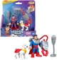 Zestaw Fisher-Price DC Super friends metal force: Superman and Krypto 7.5 cm JGN60 (194735318780) - obraz 2