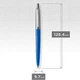 Ручка кулькова Parker JOTTER 17 Plastic Blue CT BP (15132) - изображение 3