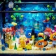 3D Конструктор Aquaria Набор Большой Аквариум с рыбками 725 деталей (01828) - изображение 3