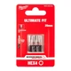 Бита Milwaukee Shockwave Hex4 25 мм, 2 шт 4932500380 - изображение 1