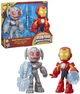 Набор фигурок Hasbro Marvel Iron Man and his awesome friends: Железный человек и Альтрон 10 см G1995 (5010996355973) - изображение 2