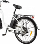 Електровелосипед міський DYU C6 (250 Вт; 12,5 А/год; 36 В), колеса 26", з ручкою газу, білий (ECO_DYU-C6-white) - изображение 5