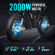 Електровелосипед SAMEBIKE M20 III (2000 Вт; 36 А * рік; 48 В), колеса 20 ", з ручкою газу, зелений (ECO_SMB-M20-III-green) - зображення 14