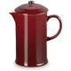 Френч-прес 1 л, темно-червоний Le Creuset - зображення 4