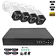 Комплект провідного відеоспостереження Реєстратор + Камери DVR KIT CAD D001 2mp\4ch - зображення 1
