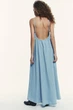 Джинсова сукня міді Zara 1957/280 S - зображення 4