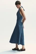Джинсова сукня халтер Zara 1957/281 XS - зображення 3