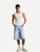Шорти Bershka Baggy Fit блакитний 3339/335/428 32 - изображение 1