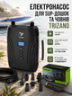 Электронасос 110 Вт 20 PSI для SUP-досок и надувных лодок черный Trizand с 6 насадками и ЖК-дисплеем - изображение 1