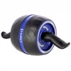 Ролик для пресса с ковриком широкий 16.5 см с наколенниками для домашних тренировок синий - изображение 2