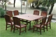Стілець широкий без підлокітників Victoria dining chair з червоного дерева Мербау - зображення 5