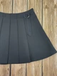 Школьная юбка в складку Mevis синяя 3701-01 152 см - изображение 4
