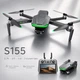 Квадрокоптер AOTULIGHT S155 GPS 2.7K дрон с 3-осевым подвесом, пультом с экраном, 360° обходом препятствий, EIS стабилизацией, Follow Me, FPV 5G WiFi, до 6 км, 40 мин полета - изображение 1