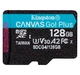 Карта пам'яті Kingston microSDXC 128GB UHS-I U3 A2 V30 Canvas Go Plus (SDCG4/128GBSP) - зображення 1