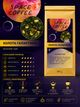 Зеленый чай с ананасом и куркумой Золотая Галактика Space Coffee 100 грамм - изображение 2