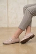 Лофери жіночі Where Uwear натуральна шкіра бежеві 351076_41 (26 см) - зображення 2