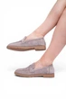 Лоферы женские Where Uwear серые 351047_39 (25 см) - изображение 4
