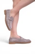 Лоферы женские Where Uwear серые 351047_39 (25 см) - изображение 6