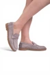 Лоферы женские Where Uwear серые 351047_39 (25 см) - изображение 7