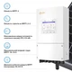 Інвертор гібридний 6kW Solis S6 (S6-EH1P6K-L-PLUS), однофазний - зображення 3