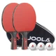 Набір для настільного тенісу Joola Duo Carbon 2 Bats 3 Balls (54822) - зображення 1