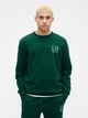 Світшот на флісі чоловічий GAP 49884042 2XL Зелений (1159863206) - зображення 1