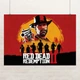 Постер Red Dead Redemption 2, RDR 2, декор комнаты геймера, A3 30×42 см (id2954) - изображение 1