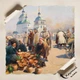 Постер Ярмарка в Полтаве, Васильковский Сергей (1902), A3 28×42 см (id4471) - изображение 4