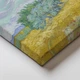 Интерьерная картина Пшеничное поле с кипарисом, Винсент ван Гог, Vincent van Gogh, Wheat Field, интерьерный декор, 30×37 см (id6657) - изображение 3