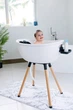 Набор для купания младенца Babu Bath Standard Bundle белый в комплекте ванночка подставка шланг лоток и подушка - изображение 12