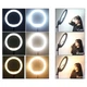 Лампа Кольцевая LED RL-21 Original 54 cm 65w 416 Lights | Remote I 3m cable with plug I 3 holder I handle bag - изображение 7
