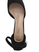 Туфли женские QQ SHOES QQ48-1/41 Черный 41 размер - 27,2 см стелька - изображение 6