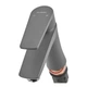 Змішувач для умивальника Plamix Oscar-001 Graphite (без підведення) (Колір графіт) (PM6097) - зображення 6