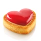 Набор колец для тартов 8 шт AMORE Silikomart (TARTE RING AMORE 80X70 H20 MM) - изображение 1