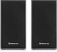 Колонка портативна Real-El S-202 Black, 2 x 3 Вт, USB, mini-jack 3.5 мм, МДФ, кабель 1.4 +1.2 м - зображення 3