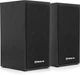 Колонка портативна Real-El S-202 Black, 2 x 3 Вт, USB, mini-jack 3.5 мм, МДФ, кабель 1.4 +1.2 м - зображення 4