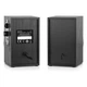 Портативна колонка Real-El S-217 Black, 2 x 6 Вт, МДФ, живлення від мережі 220V, керування зпереду - зображення 9