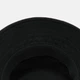 Панама льняная однотонная Bucket Hat Fortune 56-57 Черный - изображение 5
