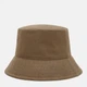 Панама льняная однотонная Bucket Hat Fortune 55-56 Коричневый - изображение 3