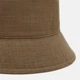 Панама льняная однотонная Bucket Hat Fortune 55-56 Коричневый - изображение 4