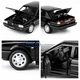Машинка Volkswagen Santana 15 см игрушка металлическая моделька с подсветкой фар и звуком Черный (9904266) - изображение 4